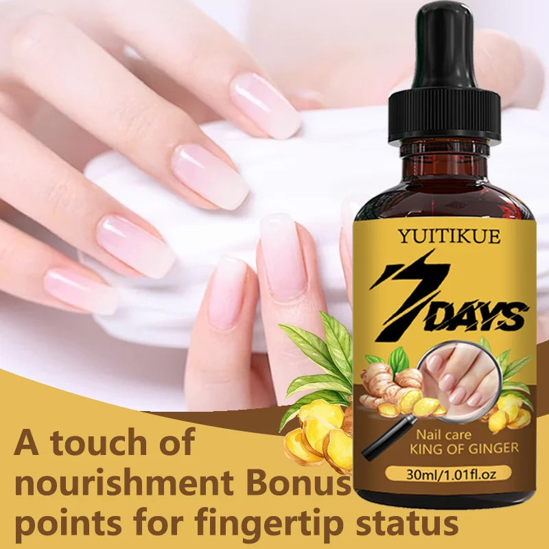 Ginger Nail Care Oil – Strengthen & Nourish Nails 30ml Cuticle Nail Oil Peaceful Pleasures Health and Wellness