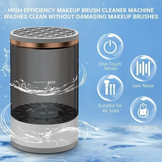 Portable Electric Makeup Brush Cleaner – USB Spinning Dryer Makeup Brush Cleaner Peaceful Pleasures Health and Wellness