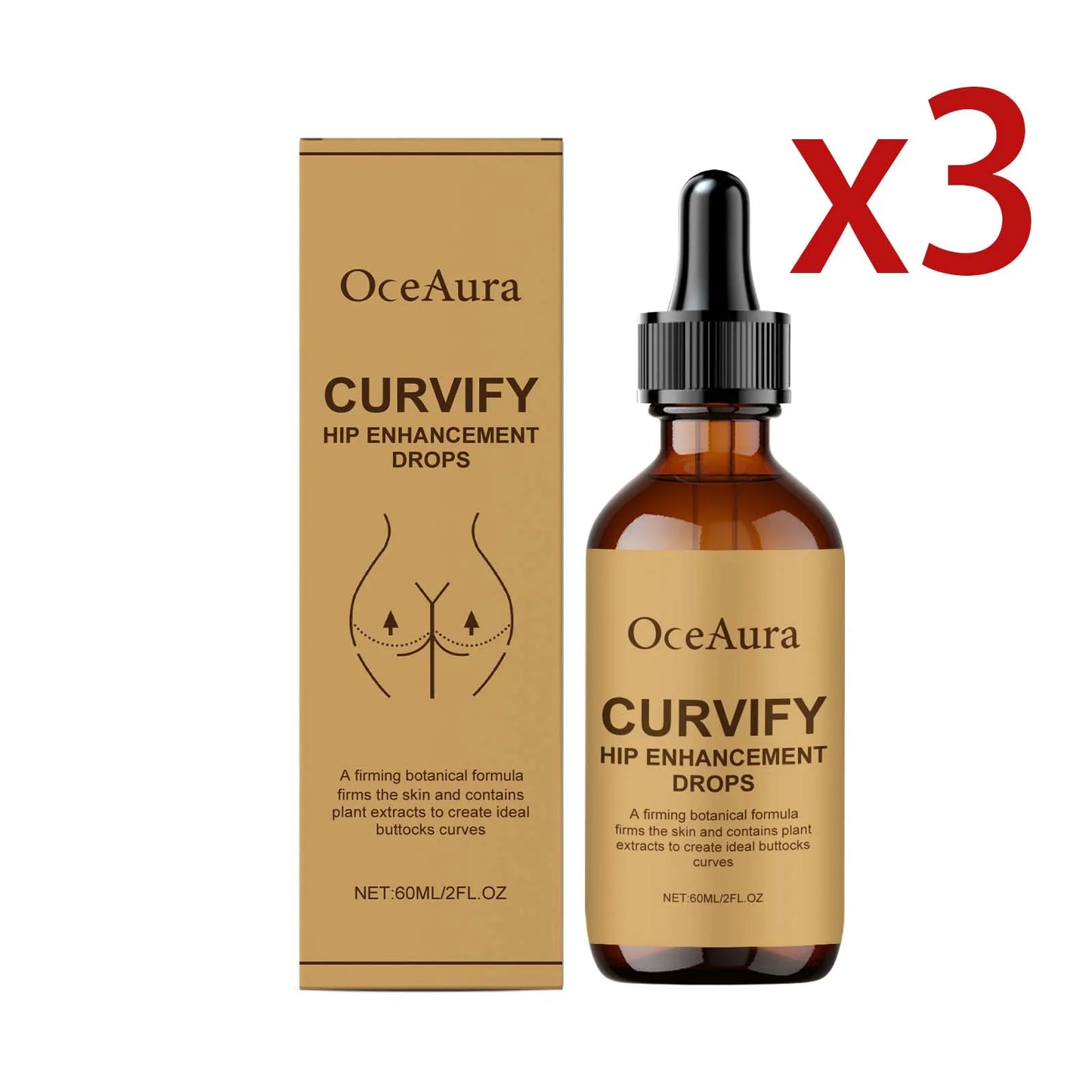 OceAura Hip Firming Lifting Essence Oil 60ml | Body Serum