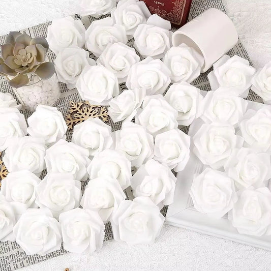 Artificial PE Foam Rose Heads – Wedding & Home Décor DIY Artificial Flower Heads Peaceful Pleasures Health and Wellness
