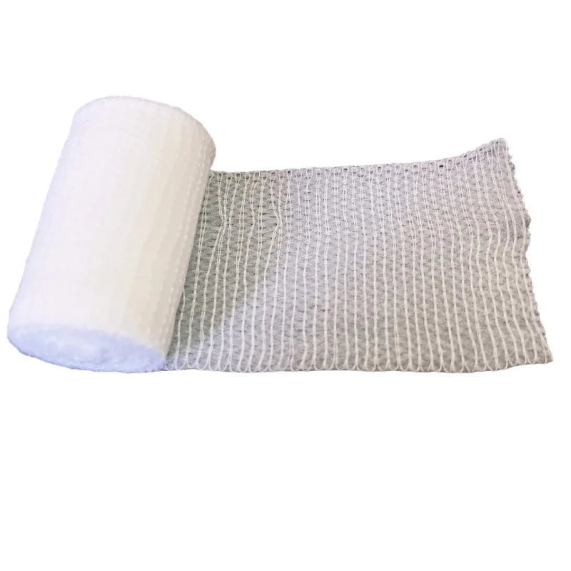 10-Pack PBT Elastic Bandages | First Aid Wound Dressing Rolls