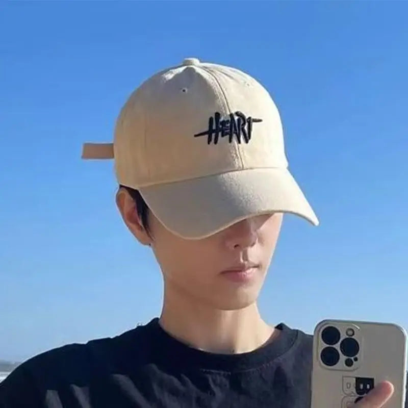 Washed Embroidered Baseball Cap | Unisex Adjustable Sun Hat