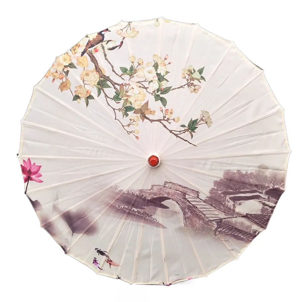 Handmade Silk Chinese Umbrella – Dance, Wedding & Décor Prop