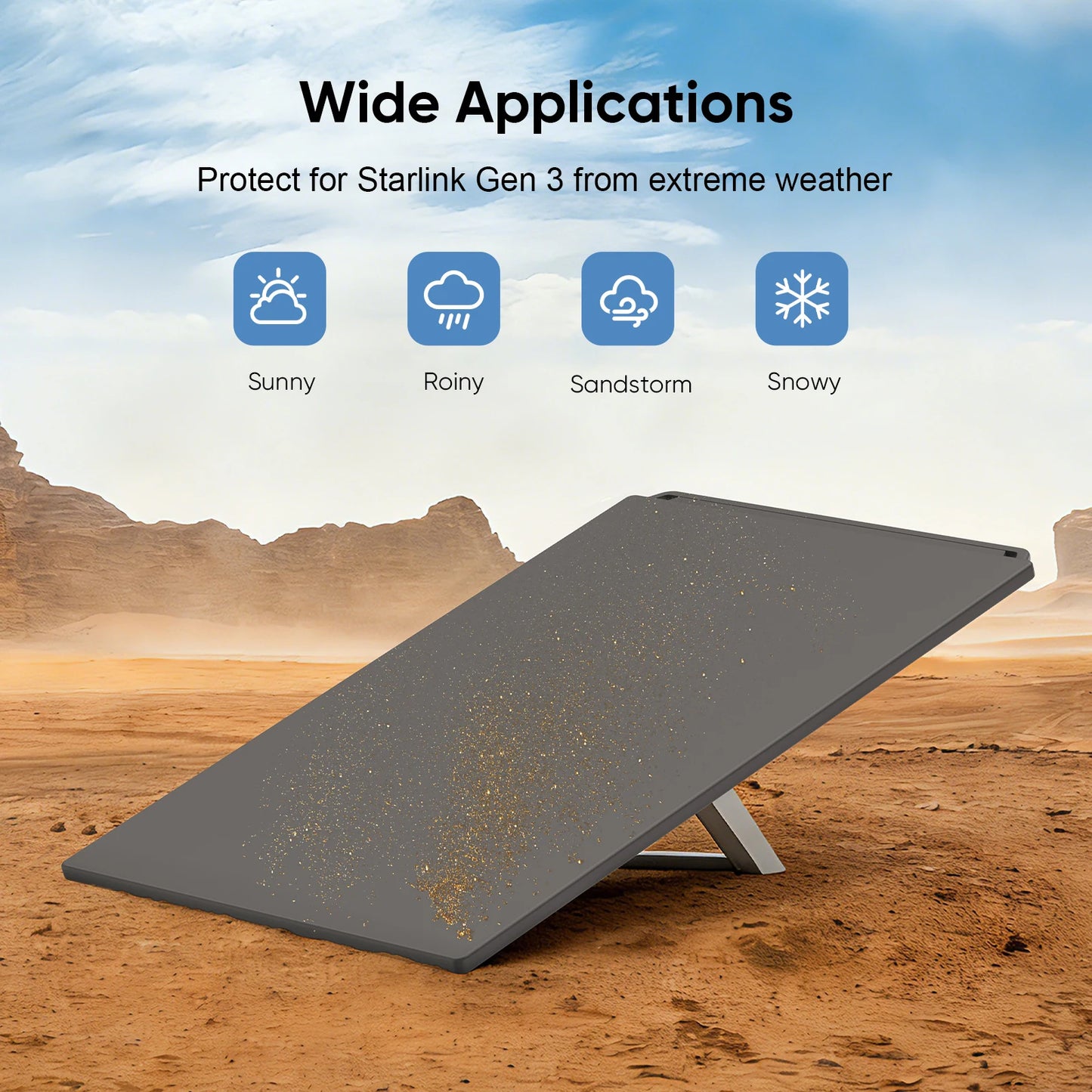 Starlink Gen3 Liquid Silicone Protective Case | Full Cover Shell