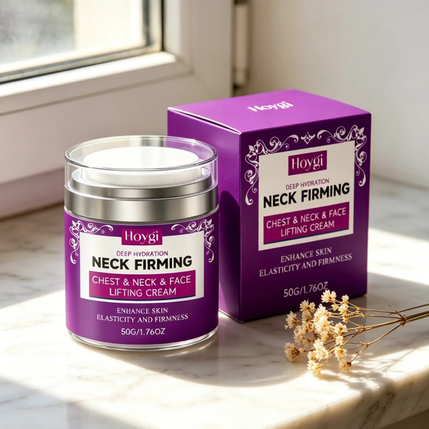 Hoygi Neck Firming Cream – Anti-Aging Lift & Moisturizer 50g