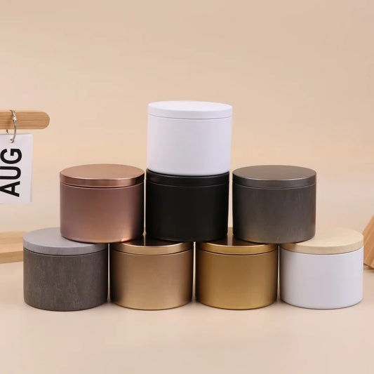 8oz Tinplate Candle Tins with Lids | Candle Making & Storage Candle Making Tin Oasis Select