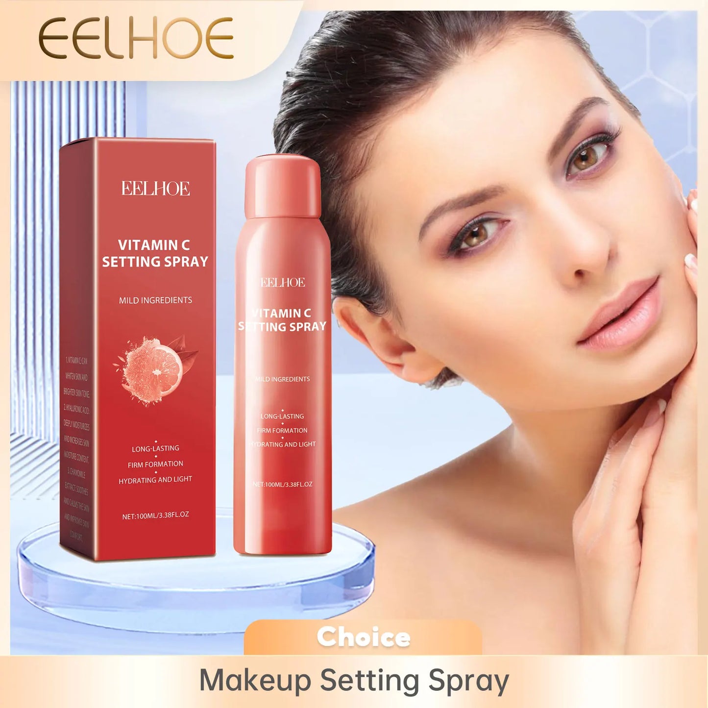 EELHOE Matte Makeup Setting Spray – Waterproof, Oil Control