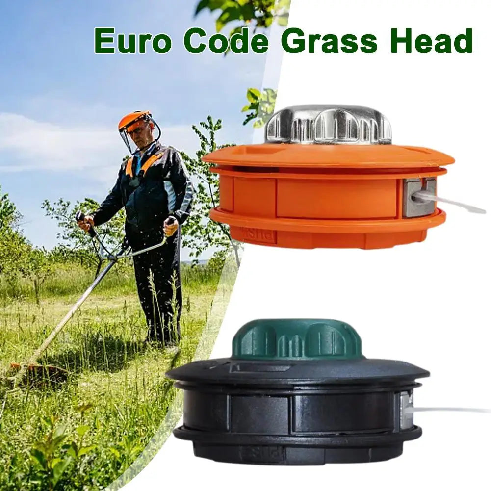 M10 Aluminum Nylon Bump Spool Grass Trimmer Head with 2-Line Cutter Peaceful Pleasures Health and Wellness