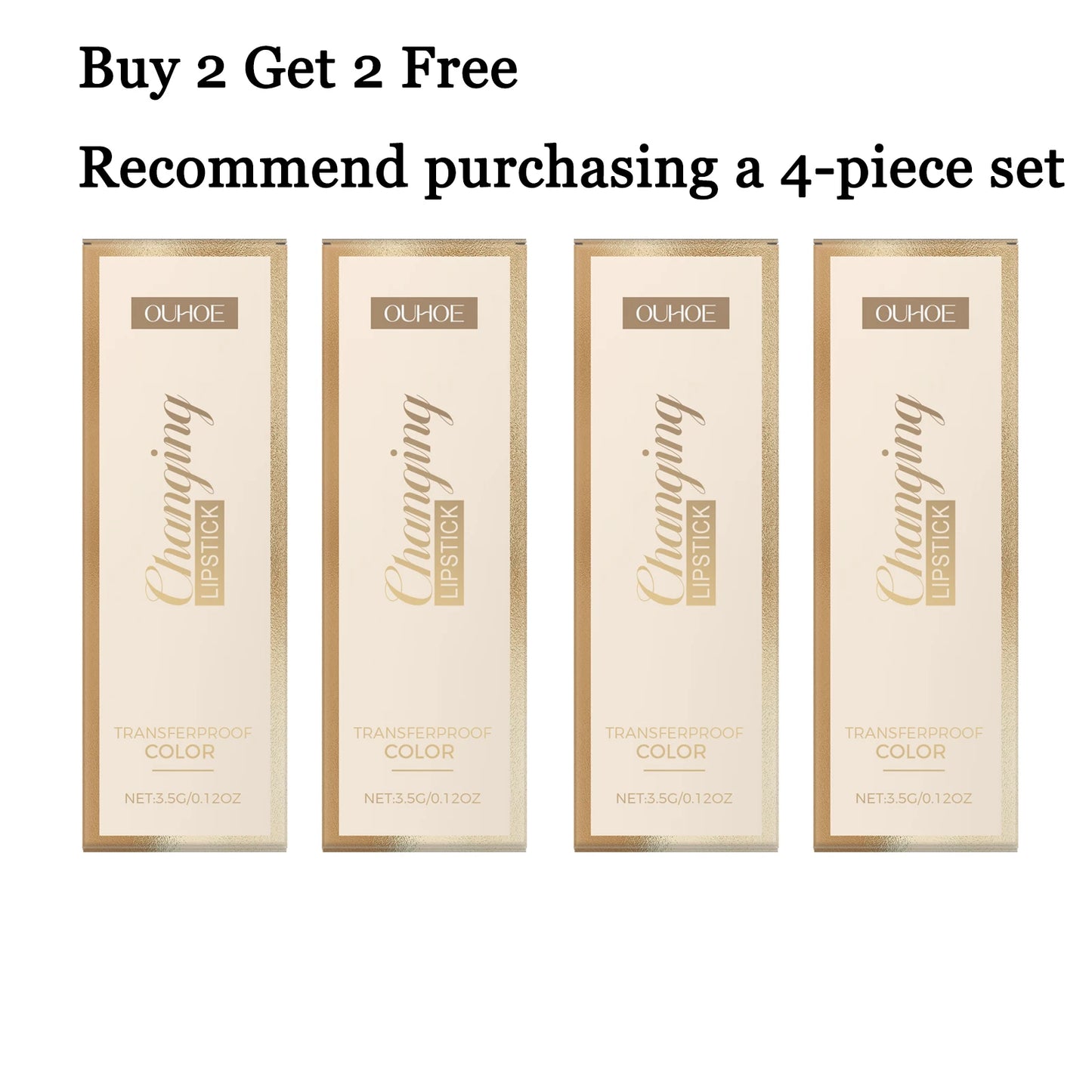 Ouhoe Color Changing Lip Balm – Moisturizing & Transferproof