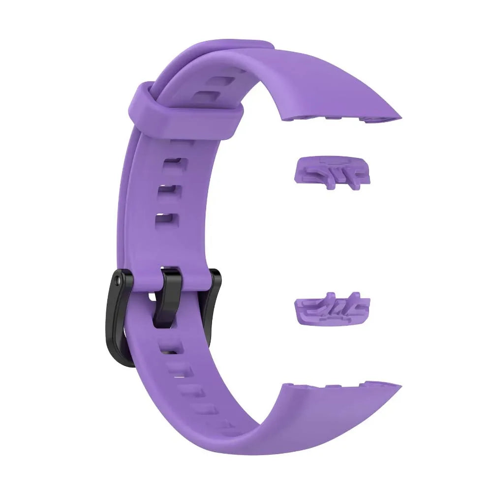 Silicone Replacement Band for Honor Band 6 – Soft & Durable Peaceful Pleasures Health and Wellness Purple