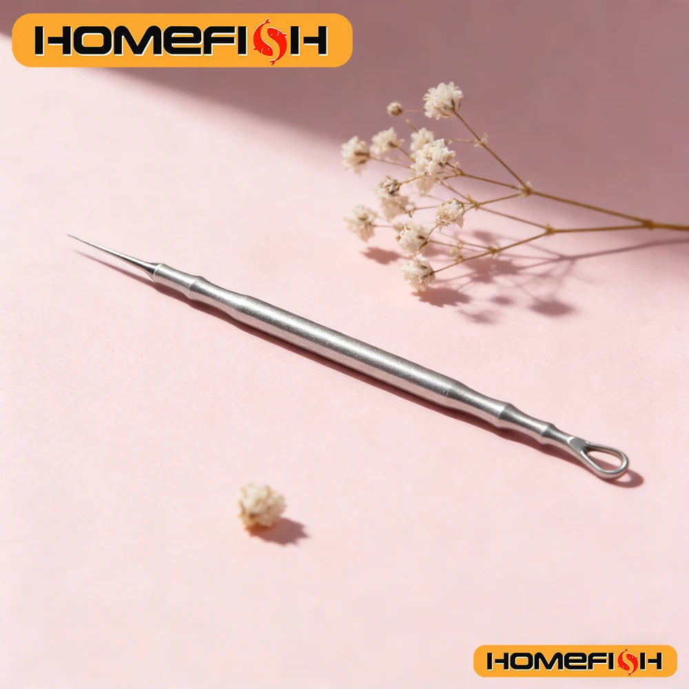 New German Ultra-fine Cell Pimples Blackhead Whitehead Clip Beauty Salon Special Remove Acne Fat Particles Needle Tool Peaceful Pleasures Health and Wellness