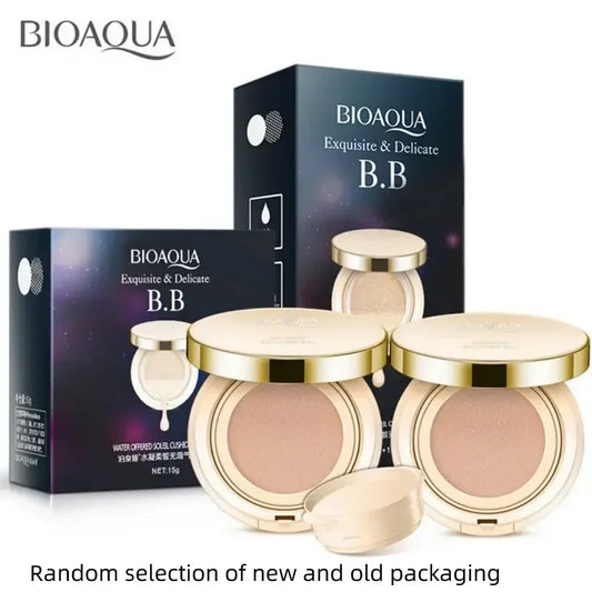 BB Air Cushion CC Cream Foundation | Full Coverage Concealer Air Cushion Foundation Peaceful Pleasures Health and Wellness