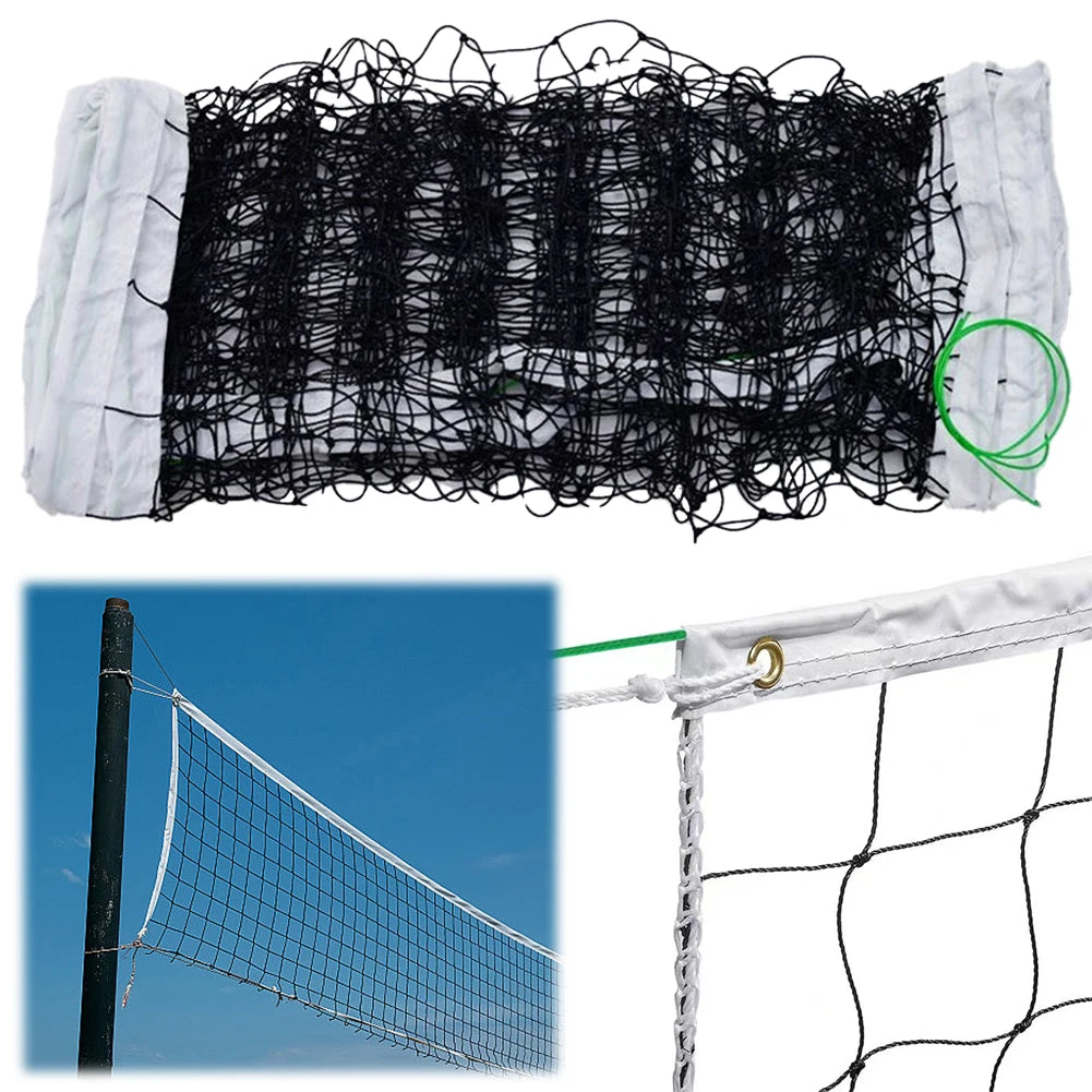 950cm Volleyball Net Heavy Duty Volleyball Net Outdoor Easy Setup Outdoor Tennis Mesh Net for Backyard Beach Pool Indoor Outdoor Peaceful Pleasures Health and Wellness