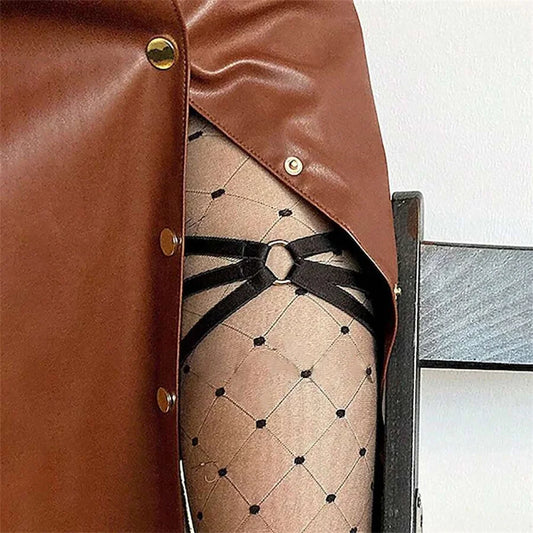 Sexy Cosplay Harajuku Goth Elastic Band Leg Thigh Chain Women Wedding Peaceful Pleasures Health and Wellness