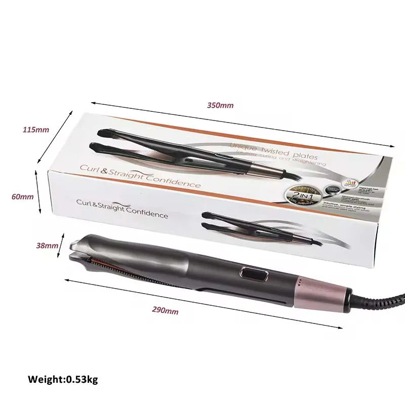 Home Use New Three Barrel Ceramic Ionic Big Wave Curler Automatic LCD Curling Iron with Triple Barrel Hair Waver Hair Curler Peaceful Pleasures Health and Wellness