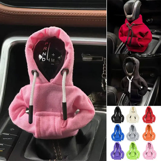 Mini Hoodie Gear Shift Knob Cover | Universal Car Interior Decor Car Interior Accessory Oasis Select