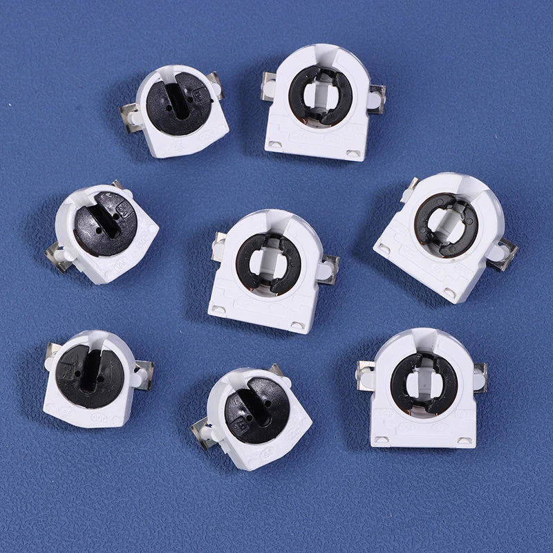 5-Pack T5 T8 Non-Shunted Tombstone Lamp Socket G5 G13 Base