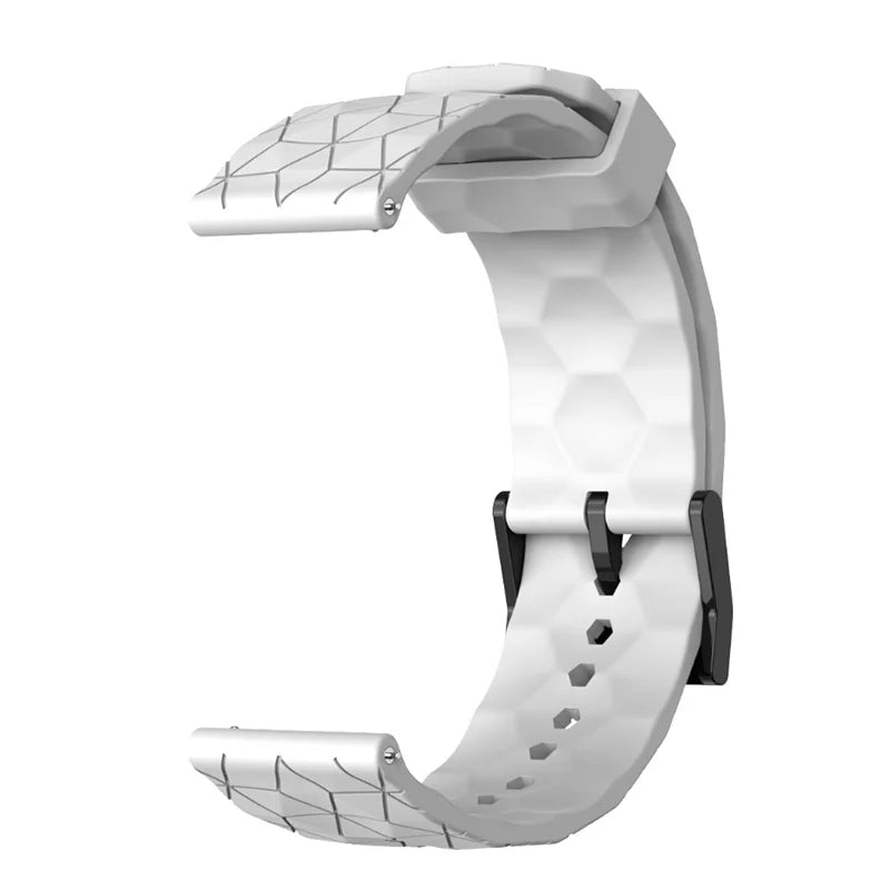 20mm 22mm Silicone Watch Band for Samsung, Huawei & Garmin Peaceful Pleasures Health and Wellness