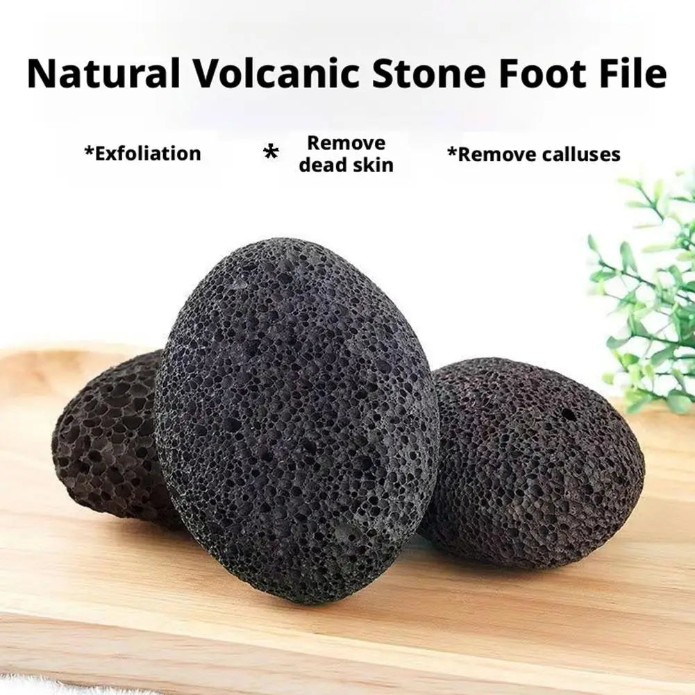 Natural Pumice Stone for Exfoliation - Unscented,Foot & Hand Foot File, Remover for Smooth Feet and Hands, Ideal for Home Use Peaceful Pleasures Health and Wellness