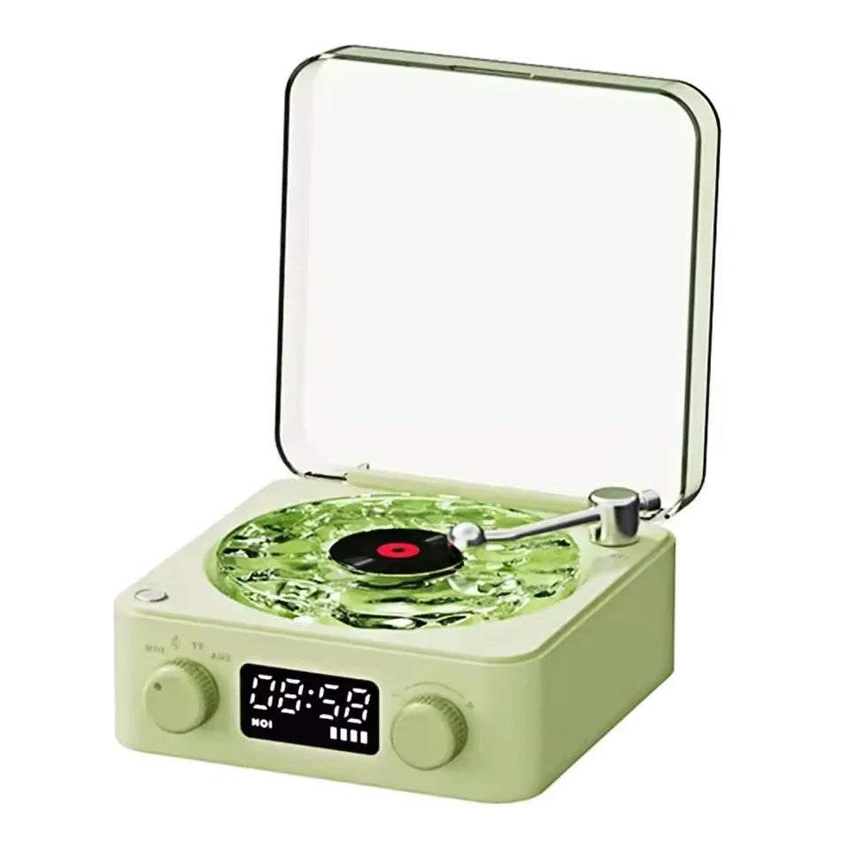 AyeBeau Retro Bluetooth Speaker with Lamp & 360° Stereo