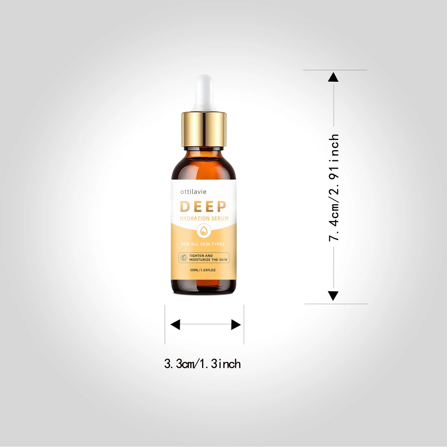 Deep Hydrating Serum with Retinol, Niacinamide & Hyaluronic Acid | For All Skin Types | Perfect for Gifting Peaceful Pleasures Health and Wellness