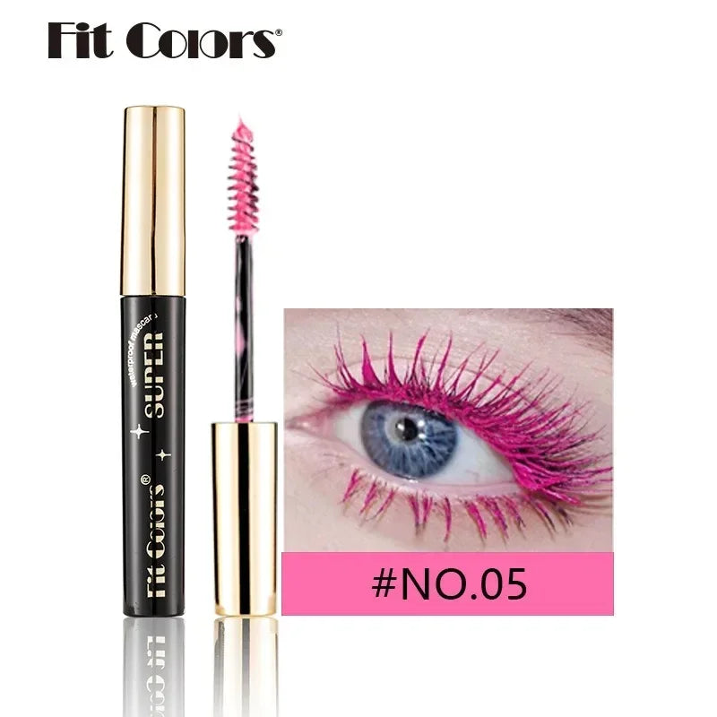4D Colored Mascara – Waterproof, Volumizing & Lengthening