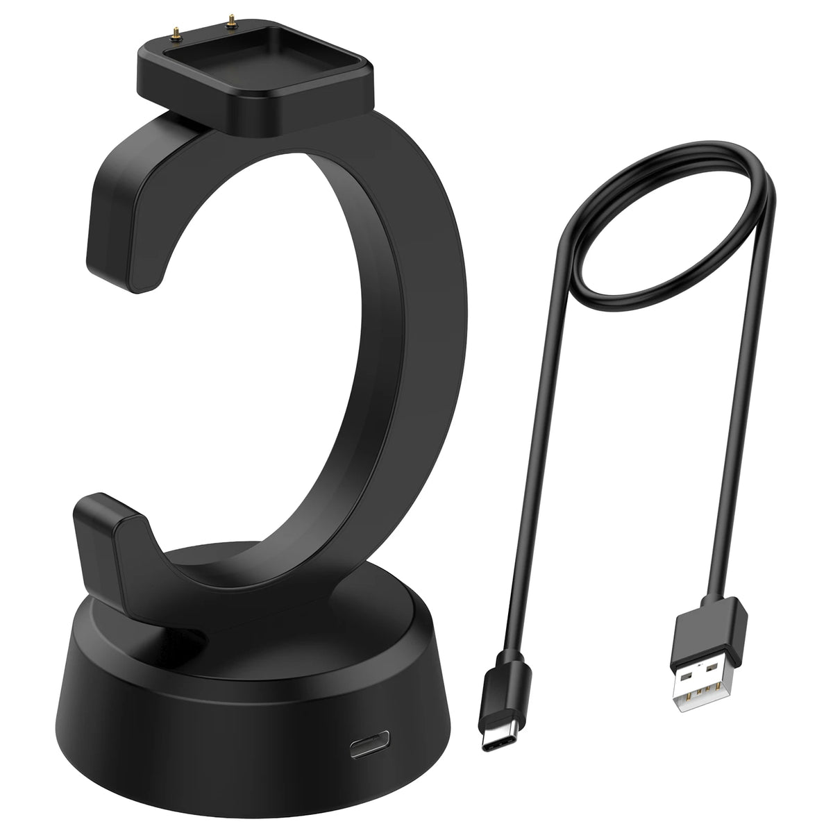 Magnetic Charging Stand Base for Honor GS5 X5 Galaxy Fit3 Keep B5 Smartwatch Smart Watch Charger Dock with USB C Charge Cable Peaceful Pleasures Health and Wellness black