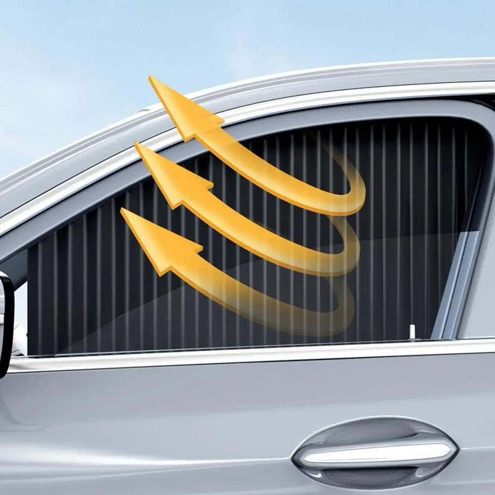 2/4pcs Car Window Shades Portable Car Window Shades Car Blinds Car Camping Window Covers Window Shades Peaceful Pleasures Health and Wellness