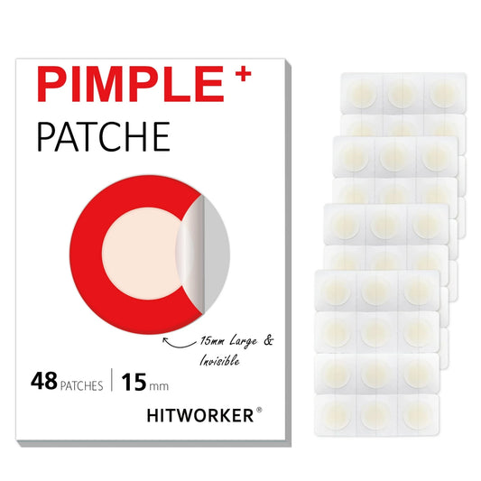 Invisible Waterproof Hydrocolloid Acne Patches – All Skin Types Hydrocolloid Acne Patch Peaceful Pleasures Health and Wellness 48PCS