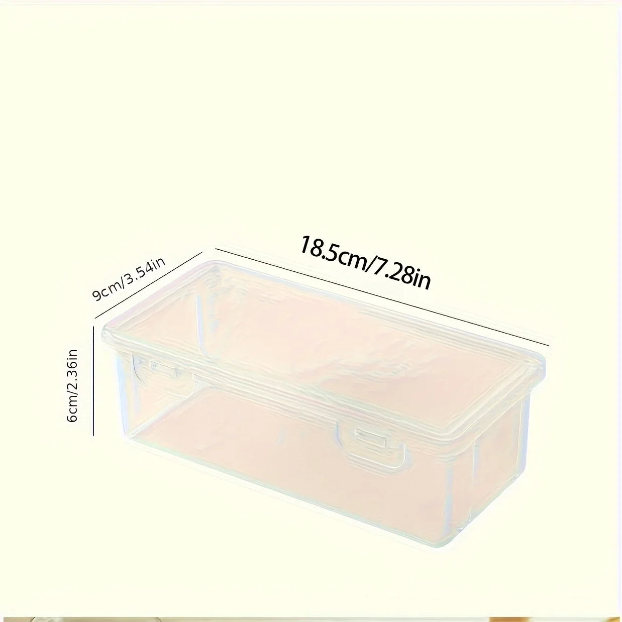 Clear Plastic Storage Boxes with Hinged Lids – 12L, 1–4 Pack