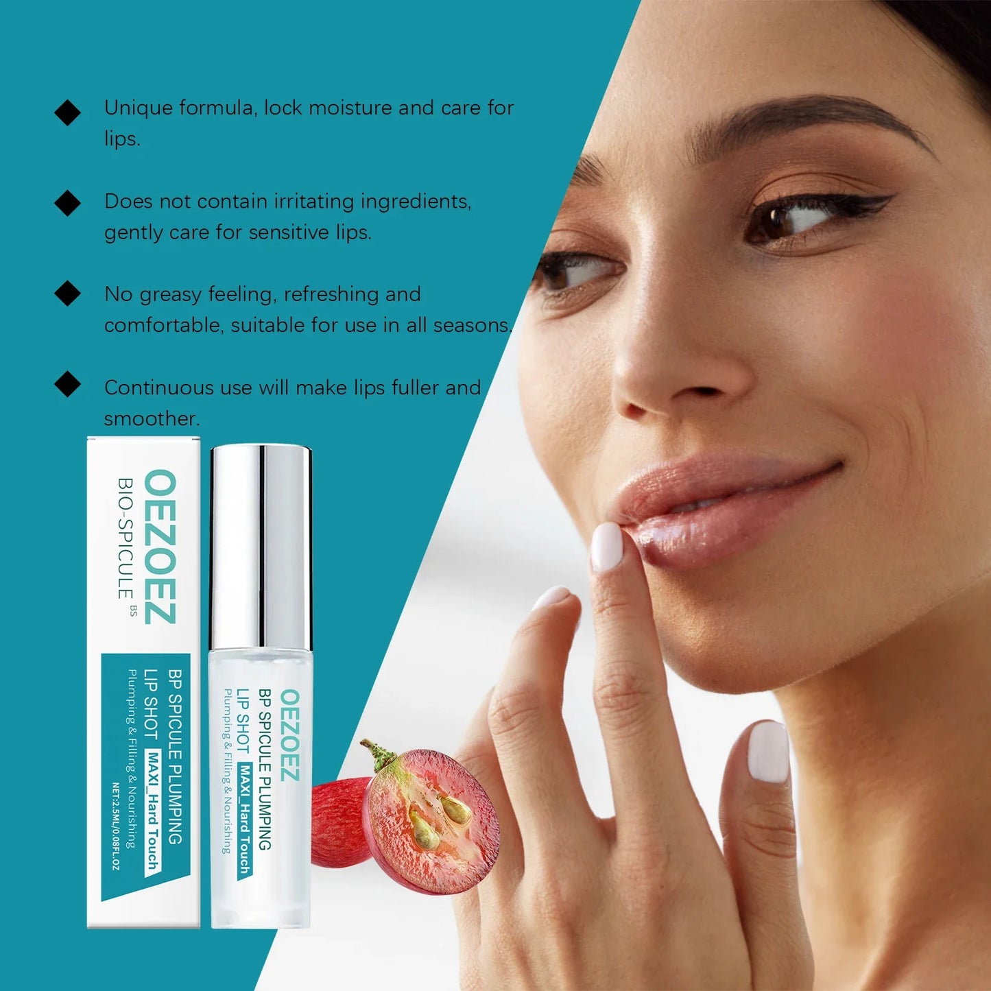 Hydrating Lip Oil – Smoothing Glass Lip & Daily Moisture Care