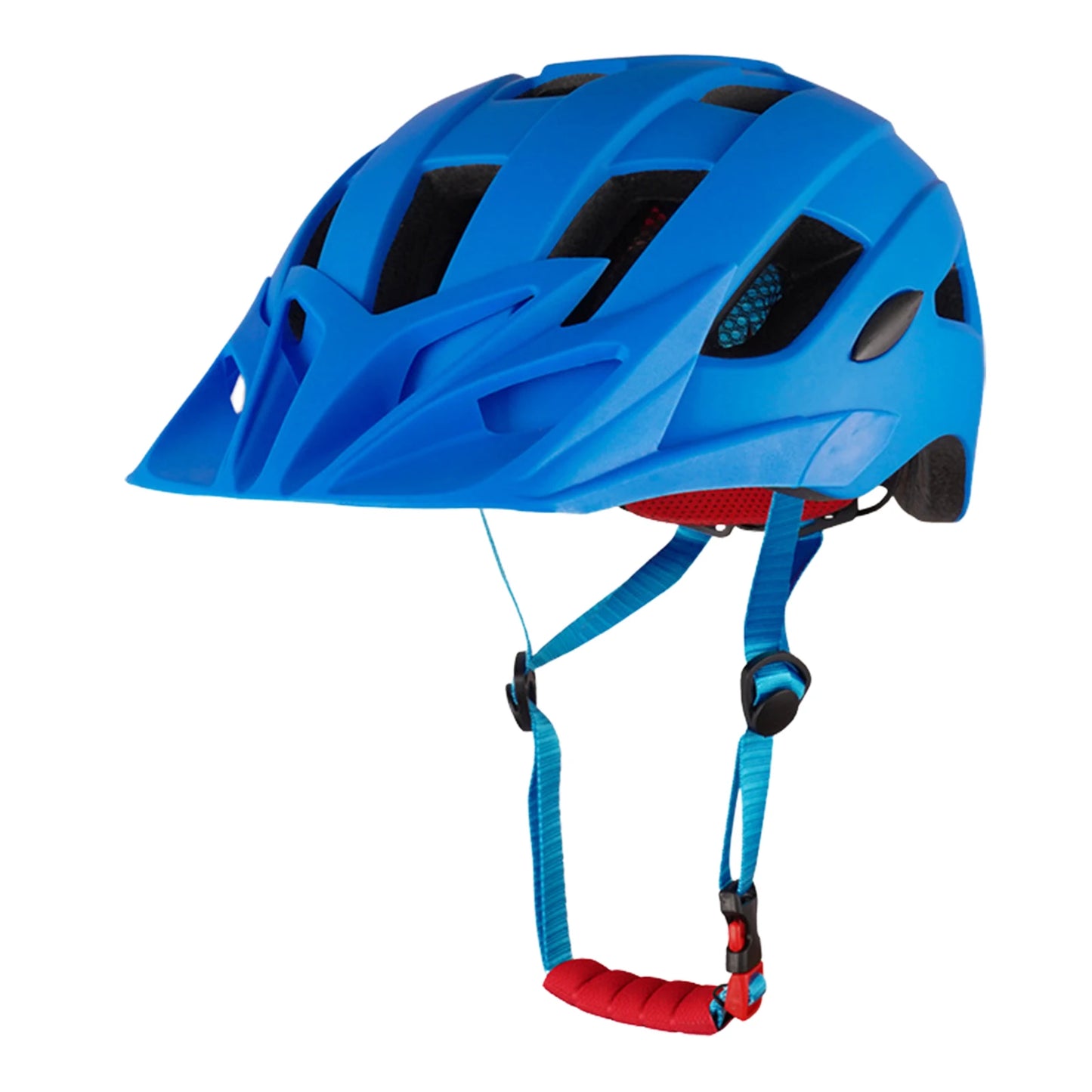 Multi-Sport Helmets with Warning Taillights Adjustable Bicycle Helmet Outdoor Bicycle Headgear for Different Aesthetics Peaceful Pleasures Health and Wellness Blue