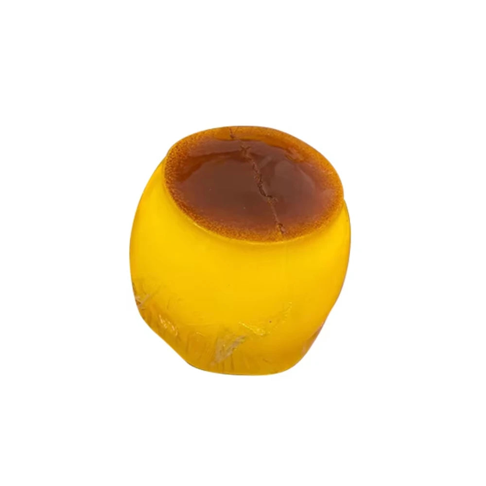Crispy Sound Caramel Pudding Squeezing Toy Homemade DIY Handmade ADHD Toy Squeeze Ball Non-rebound Stress Relieving Toy for Gift Peaceful Pleasures Health and Wellness 1PC