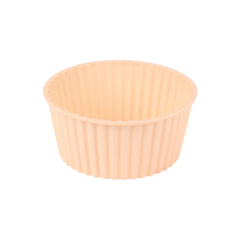 2-Pack Food Grade Silicone Cupcake Muffin Baking Molds – Non-Stick