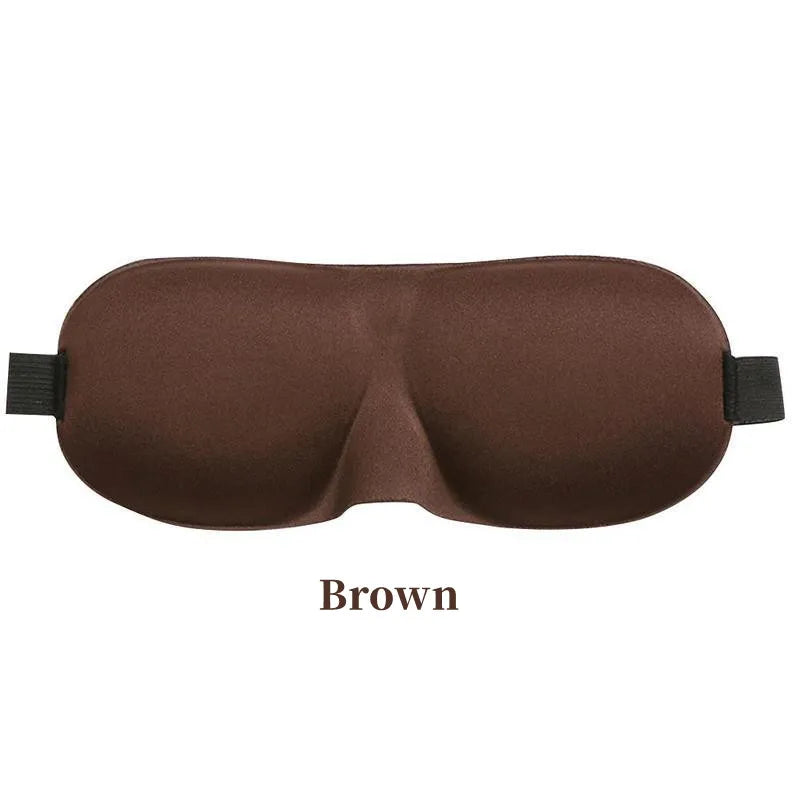 3D Contoured Sleep Mask – 100% Light Blocking & Breathable