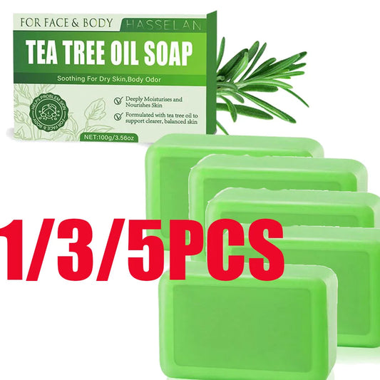 Gentle For Sensitive Skin Plant-Based Care Moisturizing for Body Skin Cleaning,Gentle Exfoliating Bar Soap 1/3/5PCS Peaceful Pleasures Health and Wellness