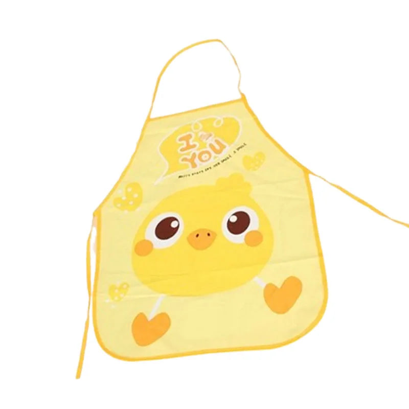 Kids Waterproof Cartoon EVA Apron – Bib for Eating & Crafts
