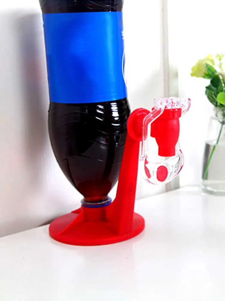 Creative Manual Pressurized Carbonated Beverage Machine To Drink Portable Cola Drinker Upside Down To Drink Soda Water Peaceful Pleasures Health and Wellness