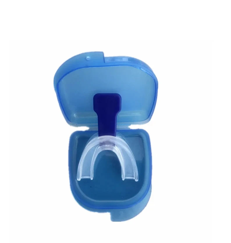 Teeth Bruxism Sleeping Apnea Guard Anti Snoring Bruxism Mouth Guard Snoring Device Bruxismo Snoring Mouth Guard to Stop Snoring Peaceful Pleasures Health and Wellness with the Box