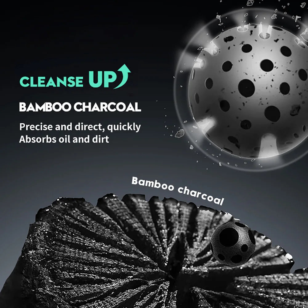 Bamboo Charcoal Nose Pore Strips – Deep Cleansing Blackhead Remover