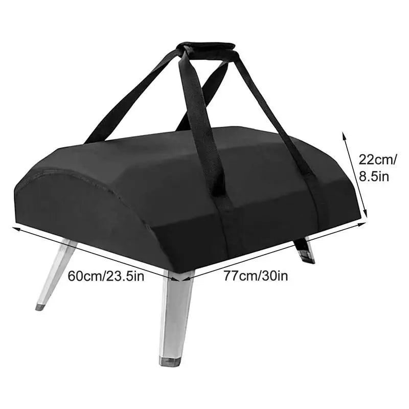Waterproof Pizza Oven Dustproof Covers Pizza Ovens Covers for Ooni Koda 12 16 Portable 420D Oxford Cloth Dust Protective Cover Peaceful Pleasures Health and Wellness