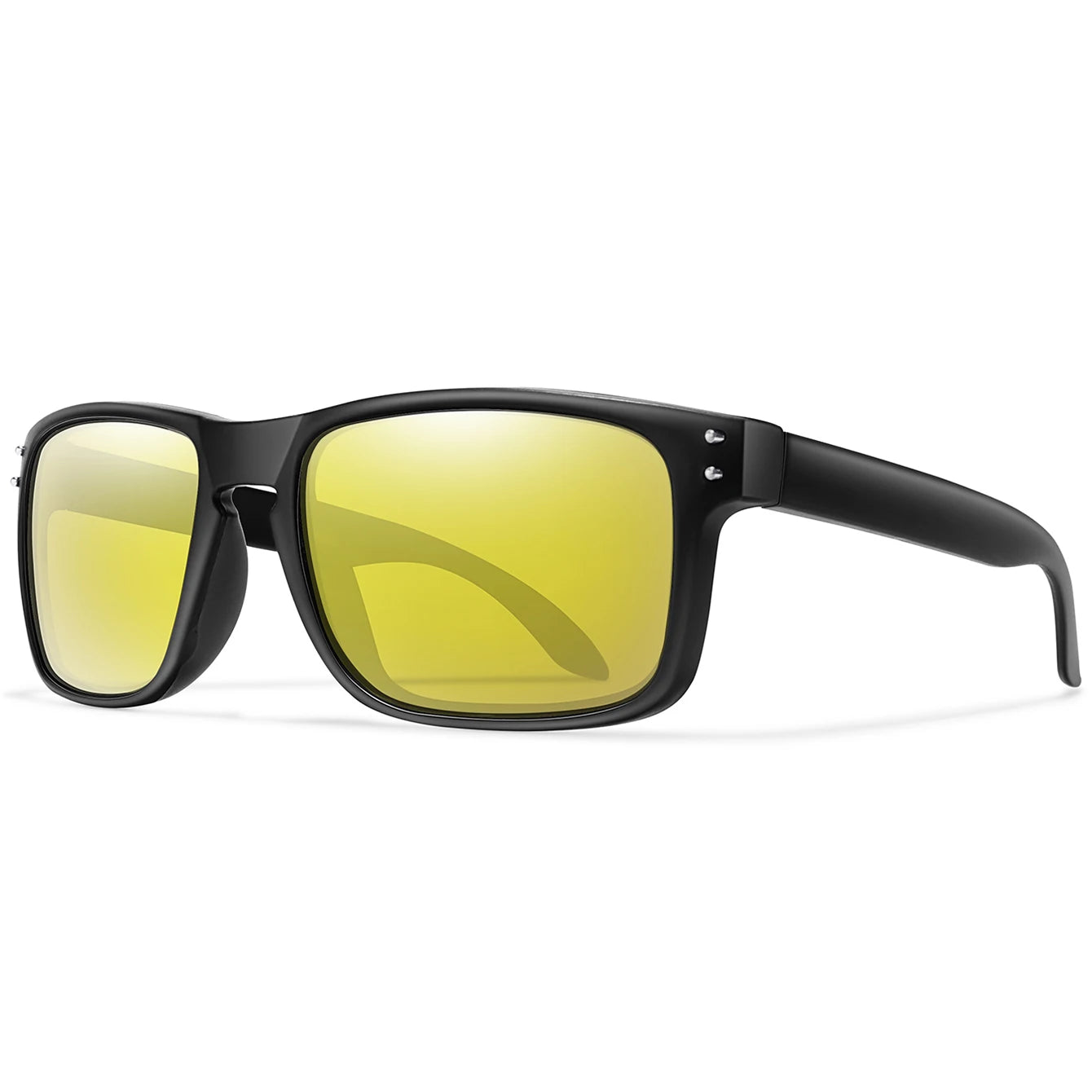 Luxury Square Vintage Polarized Sunglasses – UV400 Protection for Cycling, Driving, Fishing & Travel – Unisex