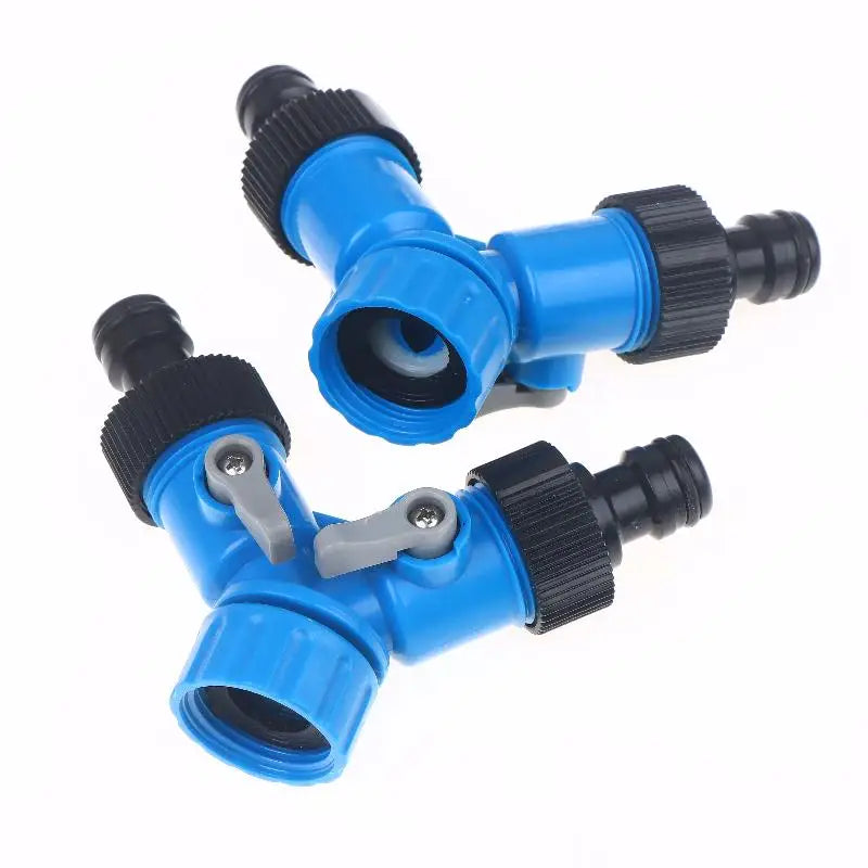 3/4'' Threaded Female Shunt Valve, Y-Connector Faucet Water Splitter for Garden Irrigation System Peaceful Pleasures Health and Wellness 3pcs