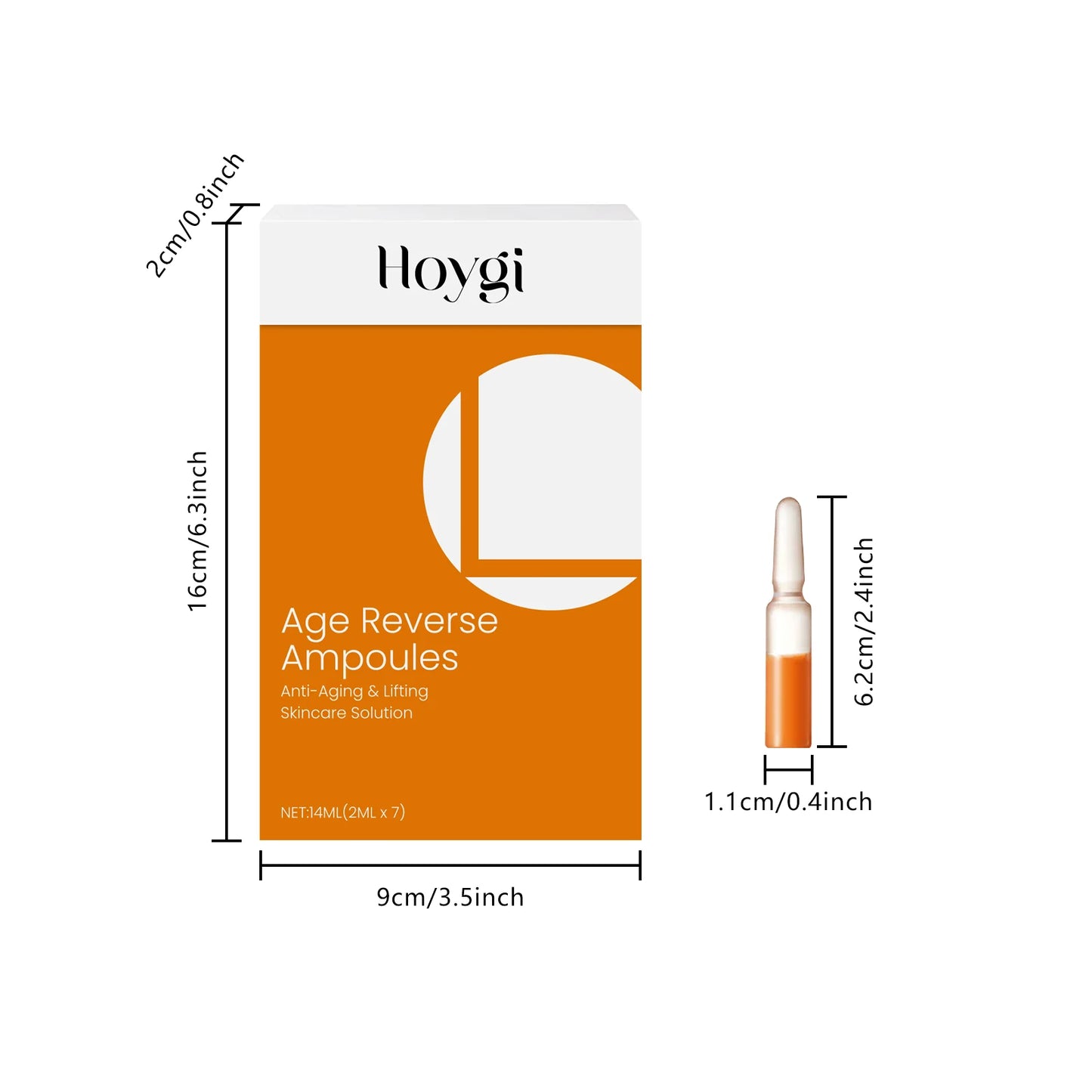 Astaxanthin Ampoule Serum – Anti-Aging, Brightening 7×2ml