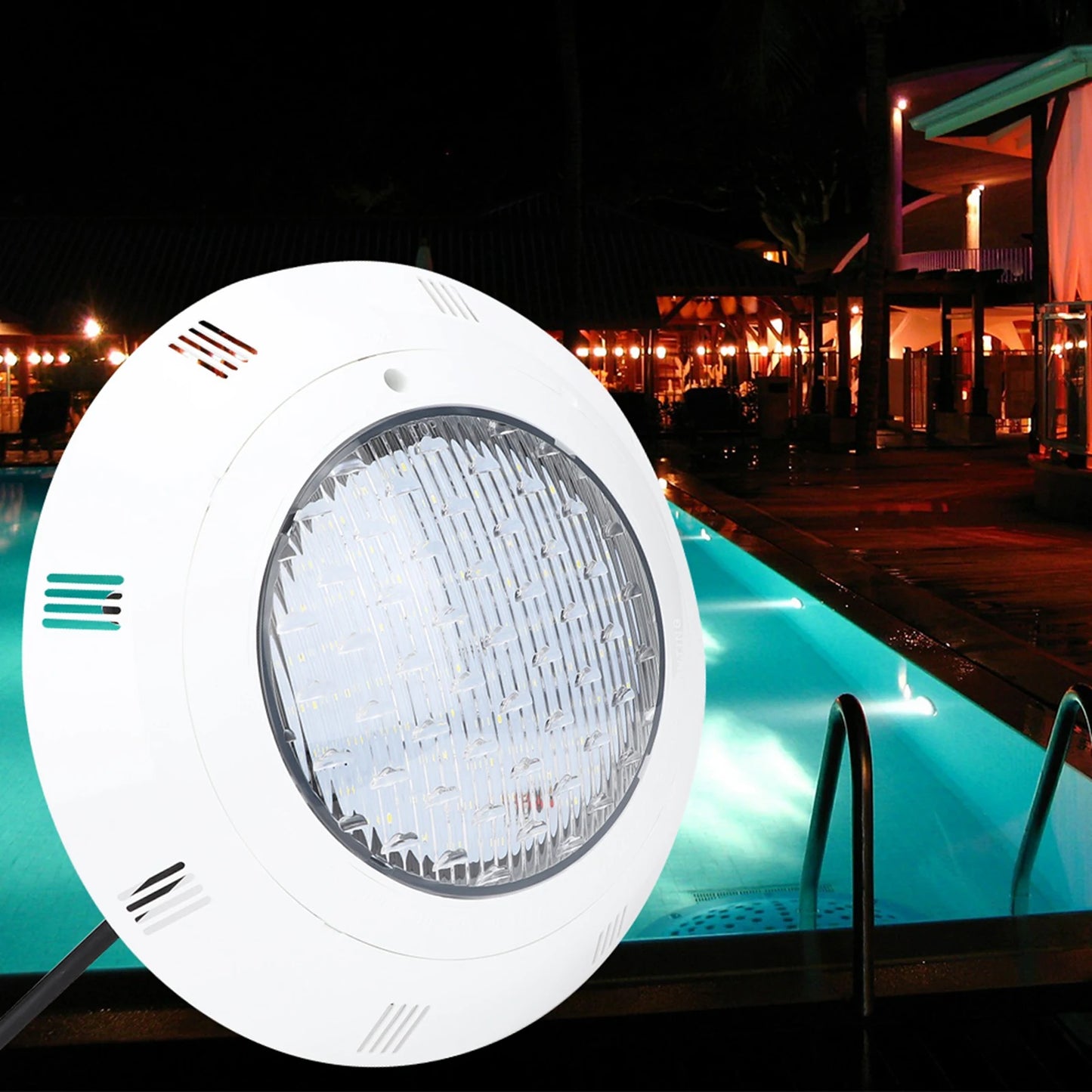 AC12V 40W 360 LED White Light Underwater Swimming Pool Lights RGB