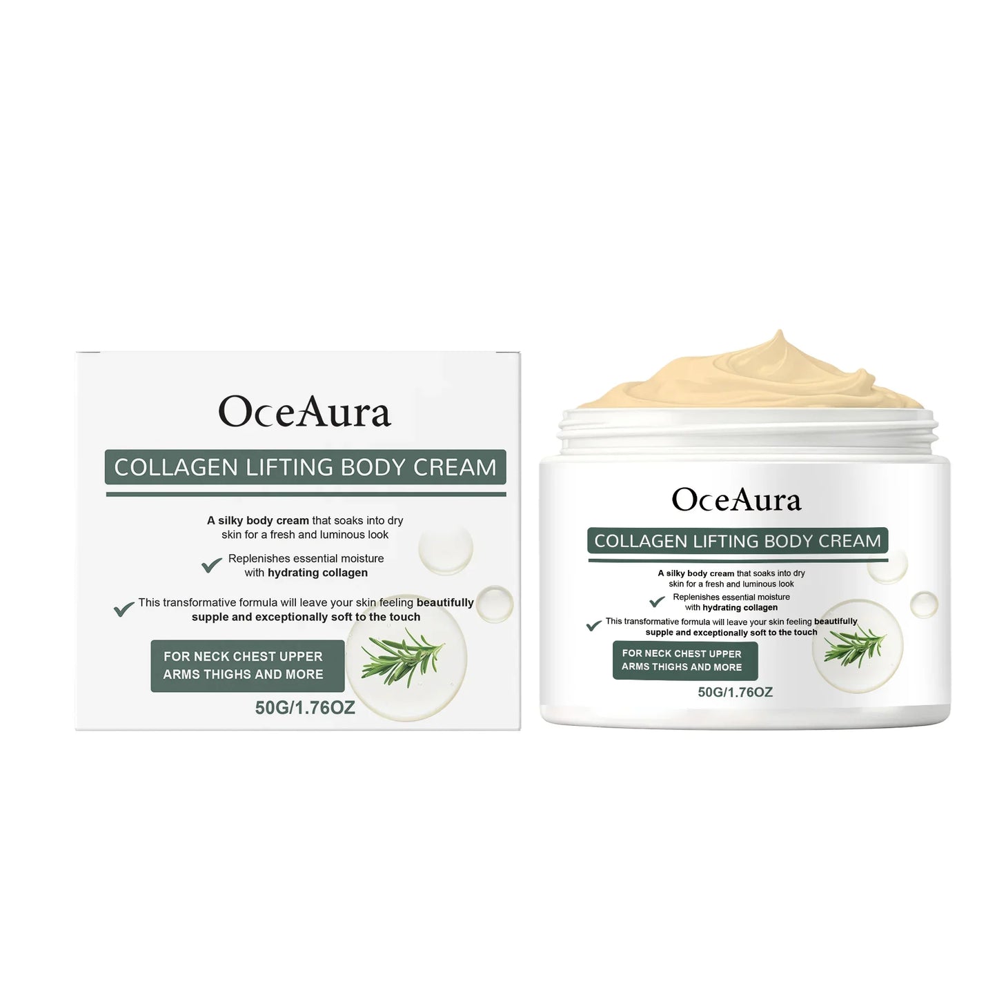 OceAura Collagen Body Oil – Firming, Smoothing & Moisturizing