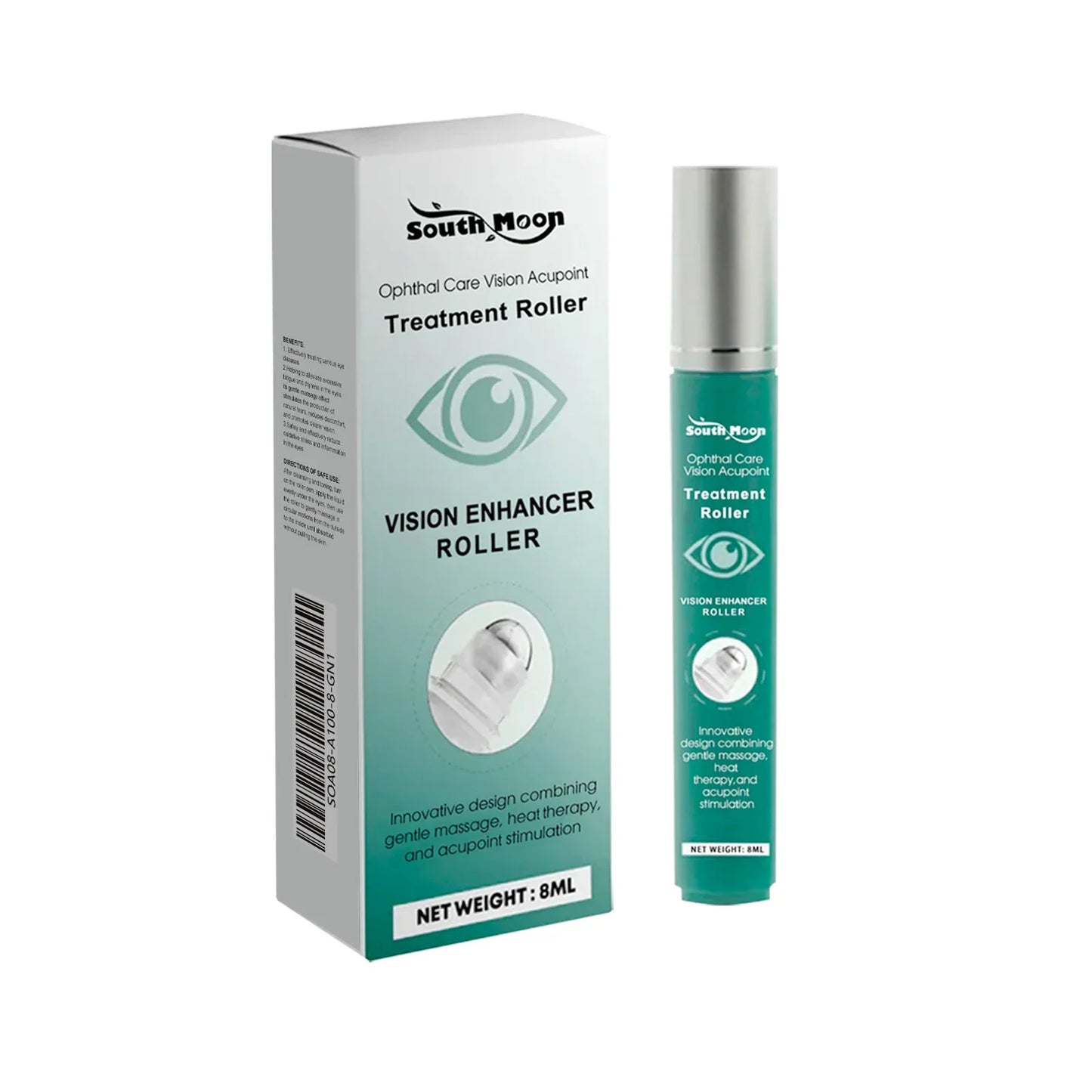 Eye Massage Roller – Acupressure Eye Care & Moisturizing Serum