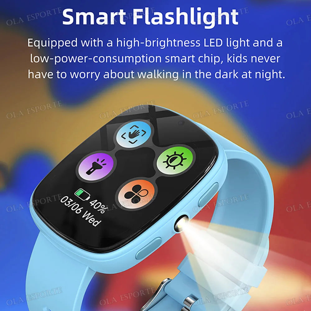 2026 Kids Games Smartwatch 1.83''HD Screen Camera 22 Interesting Games Sleep Monitor Alarm Clock Calculator Children Watch MA27 Peaceful Pleasures Health and Wellness