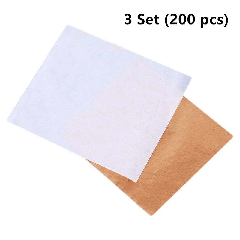 100/300 Sheets Imitation 24K Gold Foil Leaf for Crafts & Cake Decor