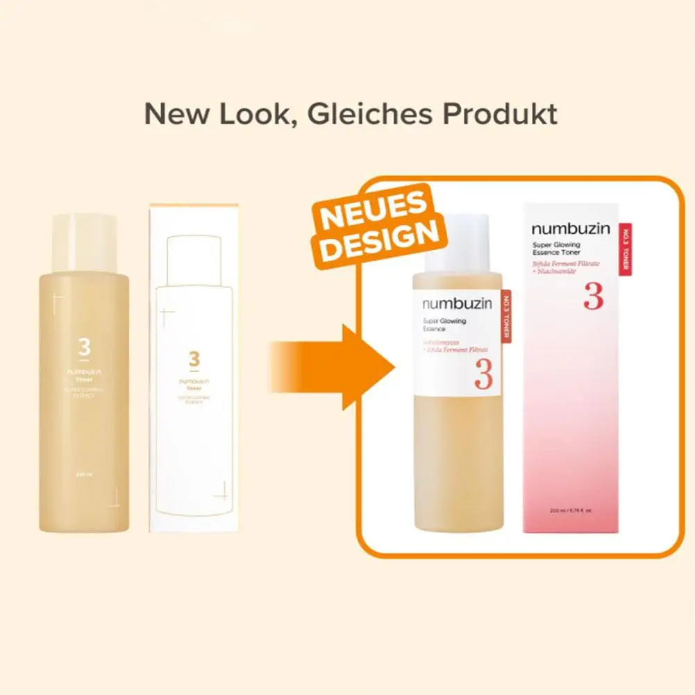 Numbuzin Toner Bundle No.3 & No.5+ Niacinamide Glutathione